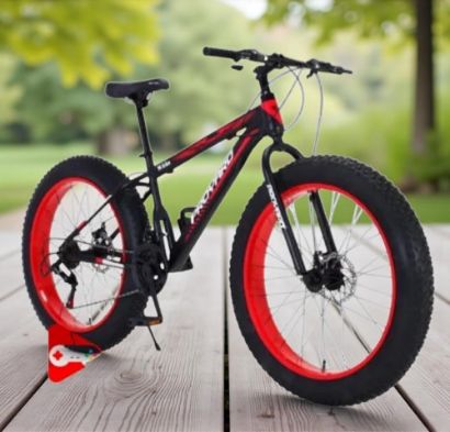 صورة دراجة كفرات كبيره مقاس 26